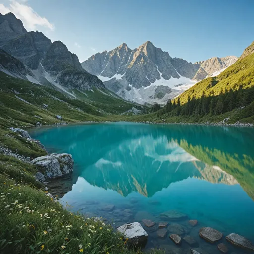 A journey to hidden lakes in the Alps: pristine waters and alpine adventures