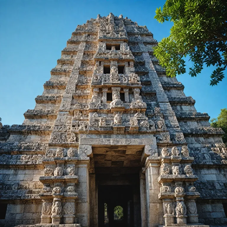Exploring the enigmatic aztec monster mouth temple: architectural marvels in Campeche, Mexico