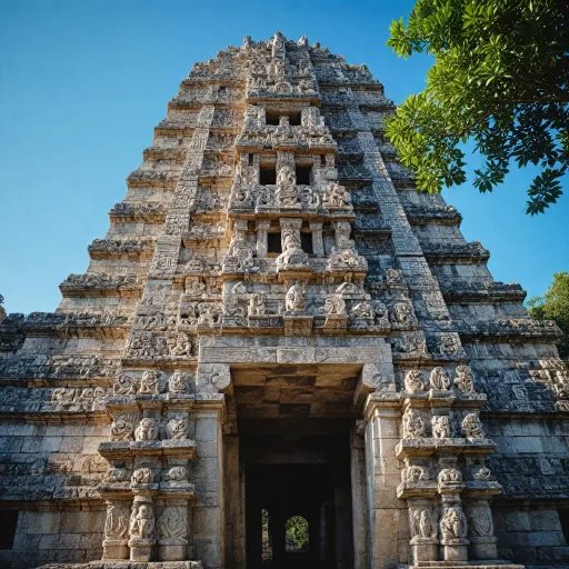 Exploring the enigmatic aztec monster mouth temple: architectural marvels in Campeche, Mexico