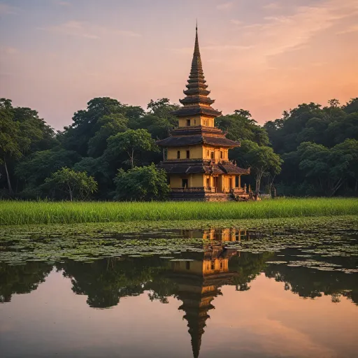 Exploring the island pagoda of Kyauktan: a hidden gem in Burma’s Yangon region